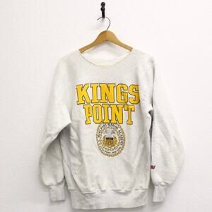 Vintage Kings Point Marine Academy New York Sweatshirt Medium